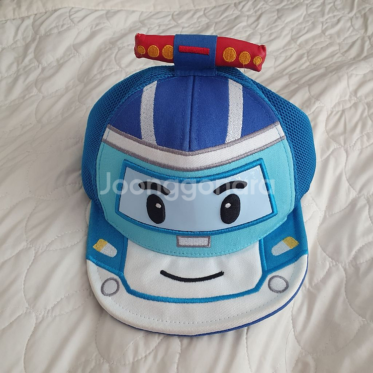 로보카폴리 폴리 매쉬캡 3~7세 세탁한 상품--0