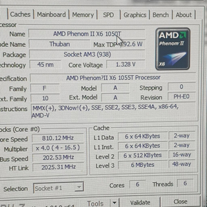 ASROCK 770icafe+AMD페넘2X6 1050T