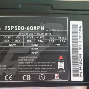 FSP500-60APN 파워 팝니다