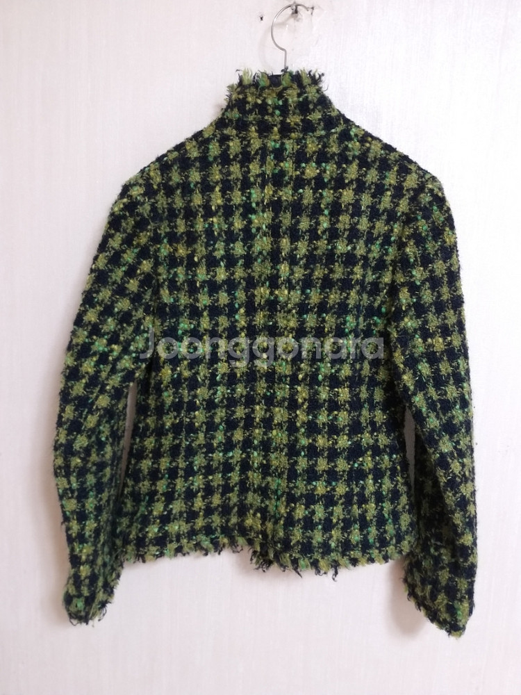 여성 시스템 트위드 모직자켓 (박시90-95)--8