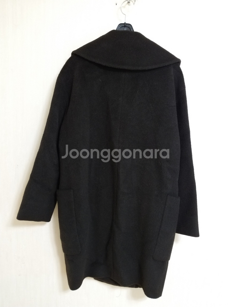 여성 시스템 모직.알파카 롱코트 (오버핏95-100)--7