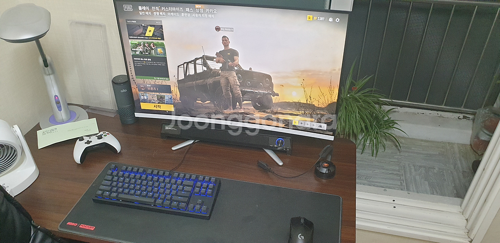32인치 커브드모니터 180hz팝니다--0
