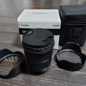 시그마 24mm f1.4 이사식 캐논 마운트 팔아요