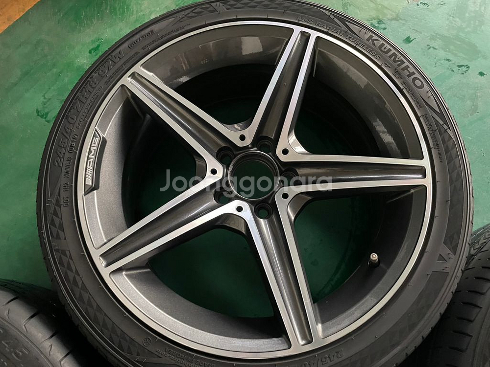 벤츠 AMG st 휠 / 타이어 set--4