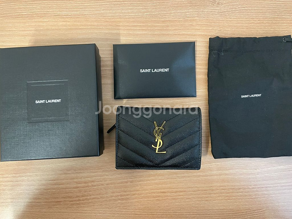 생로랑 반지갑--0