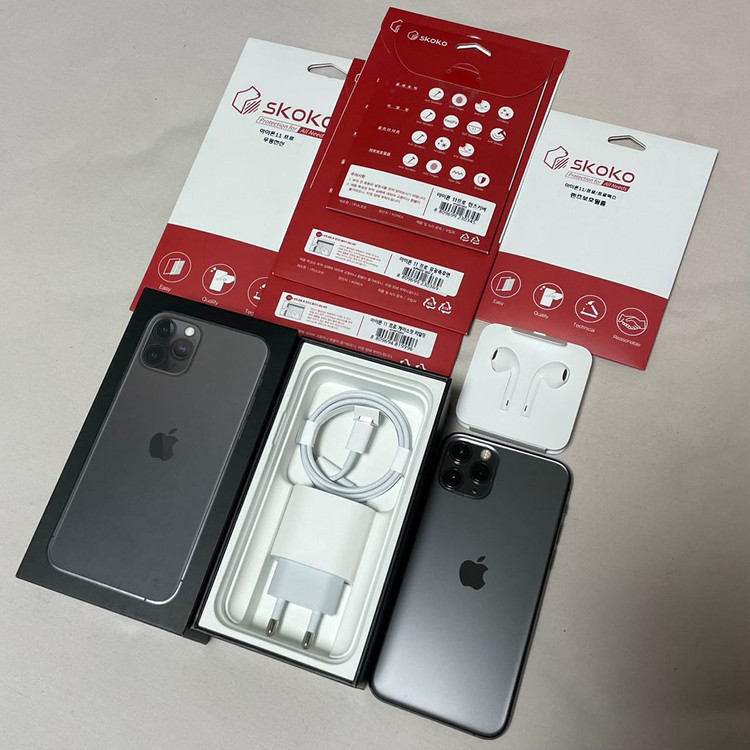 (애플케어+풀박)아이폰11pro 256 스페이스그레이--1