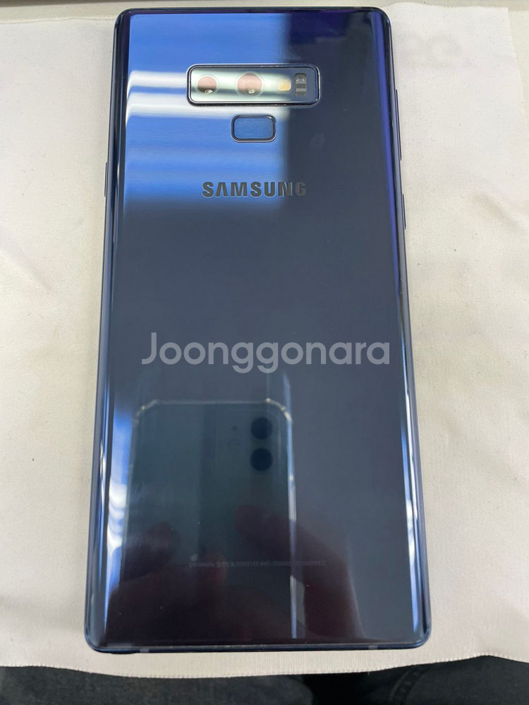 갤럭시노트9 512기가 블루 풀박스 판매합니다.--1