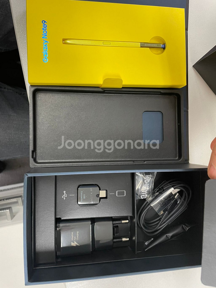 갤럭시노트9 512기가 블루 풀박스 판매합니다.--4