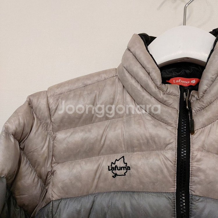 (90) 라푸마 배색 다운패딩--1