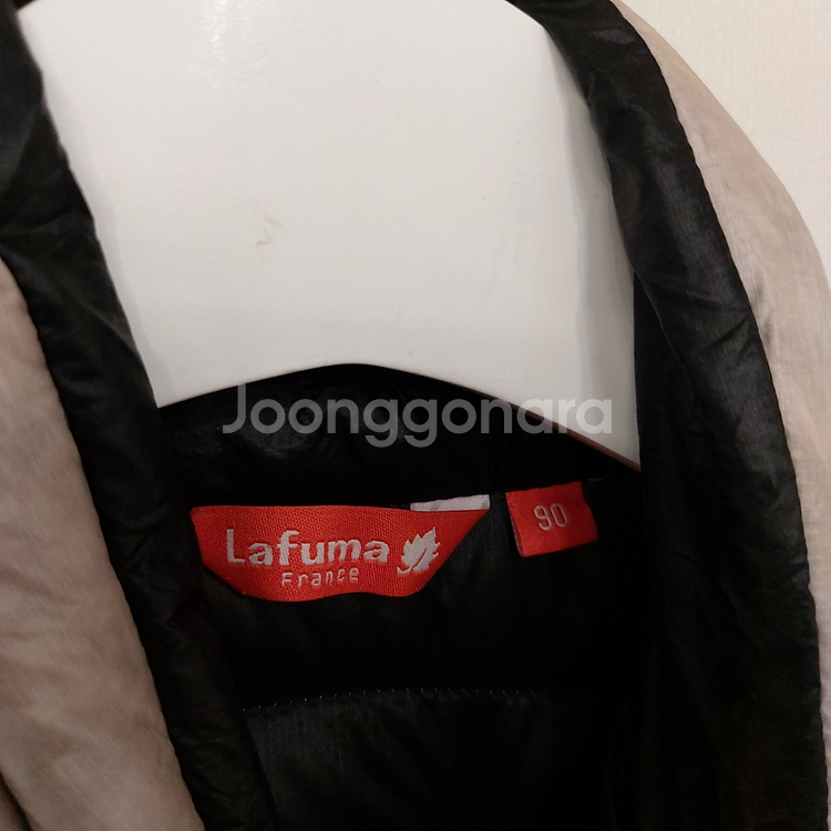 (90) 라푸마 배색 다운패딩--2