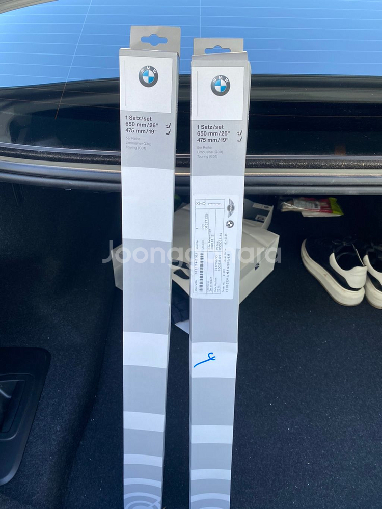 BMW 5시리즈 G30 (정품) 새 와이퍼--0