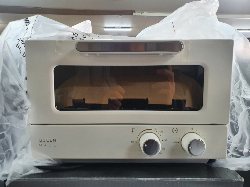 퀸메이드 전기오븐기 (새상품)--1