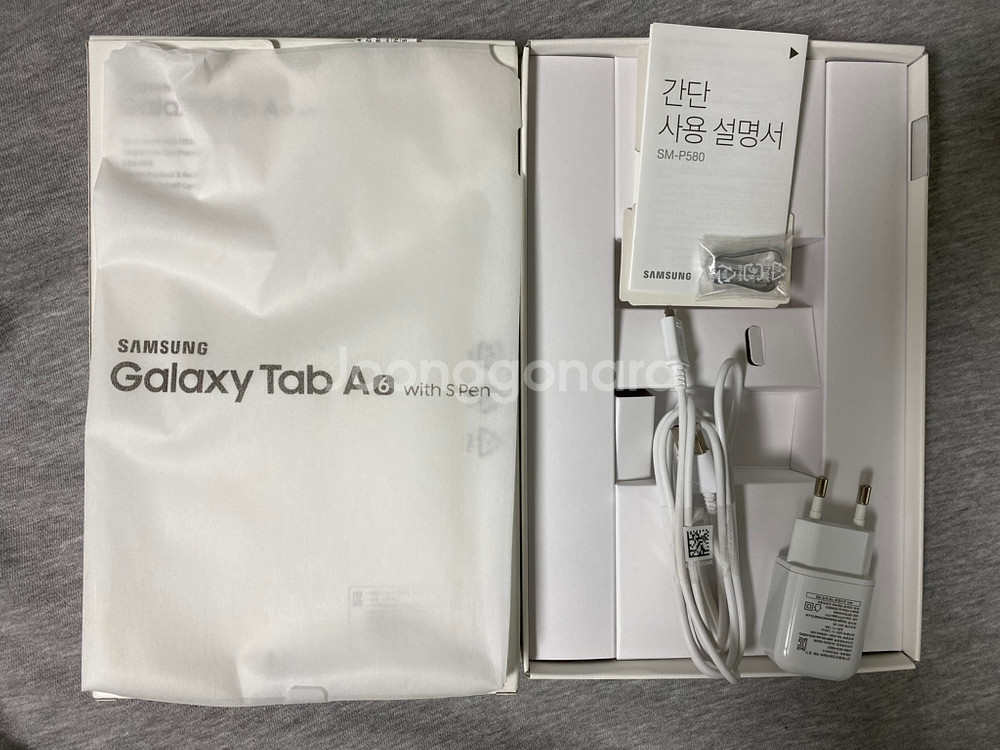 갤럭시탭 A6 with S pen 32GB (화이트)--1