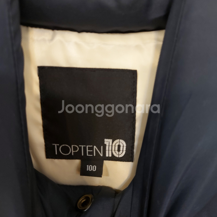 (100) 탑텐 패딩조끼--1