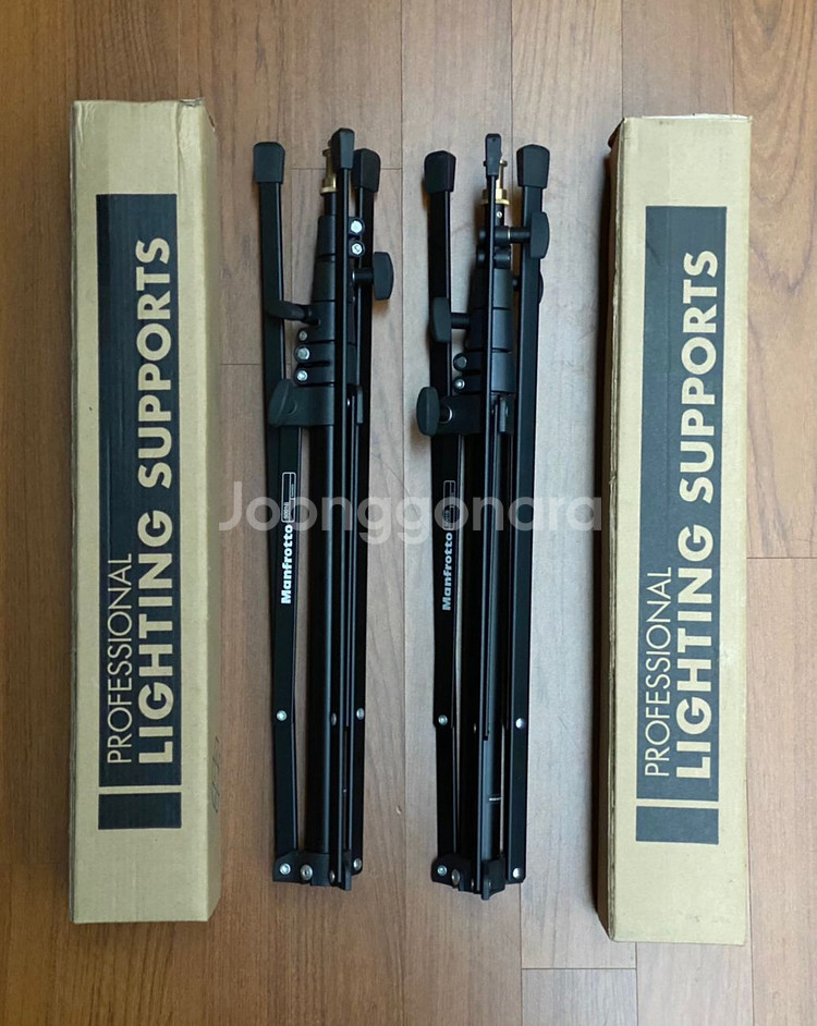 Manfrotto 나노 조명 스탠드 5001B 블랙--0