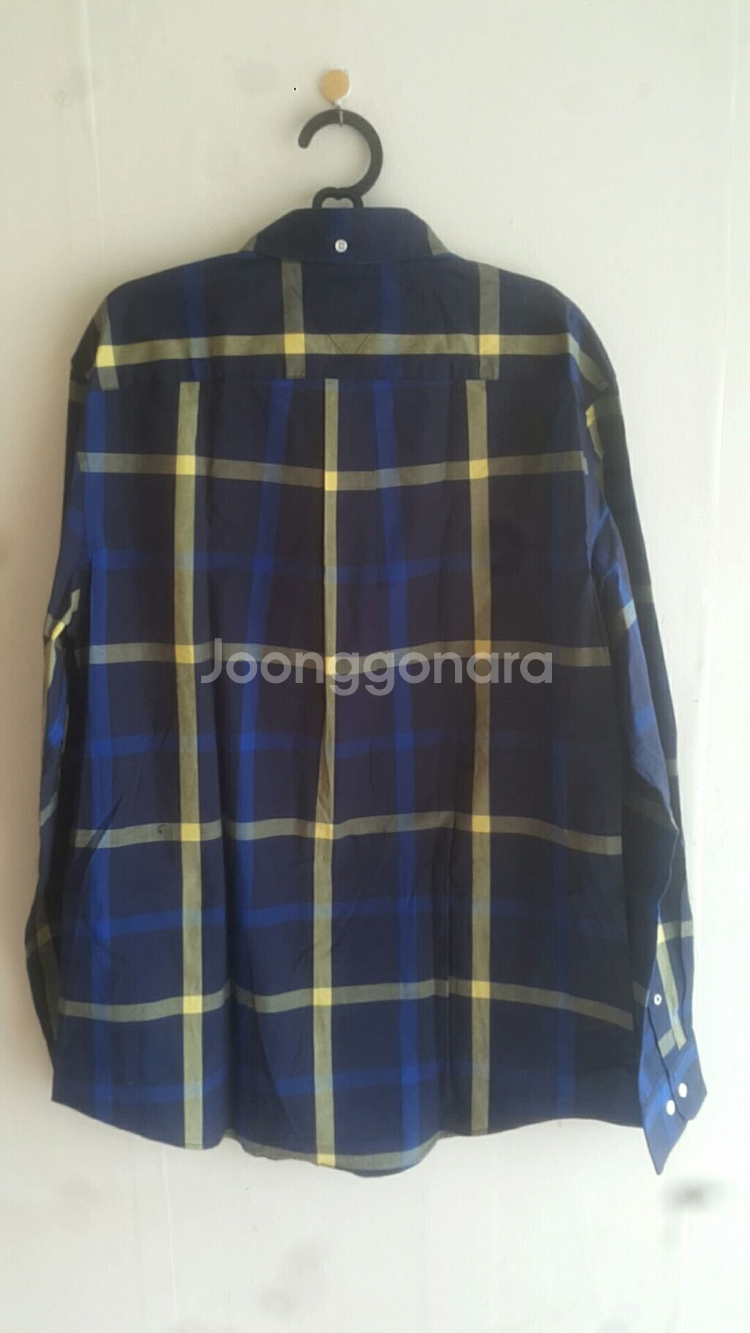 타미힐피거 긴팔 체크 남성 남방 미국 L 2만원--2