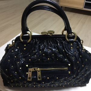 마크제이콥스 스탐백 라지 (뱀피가죽/골드)