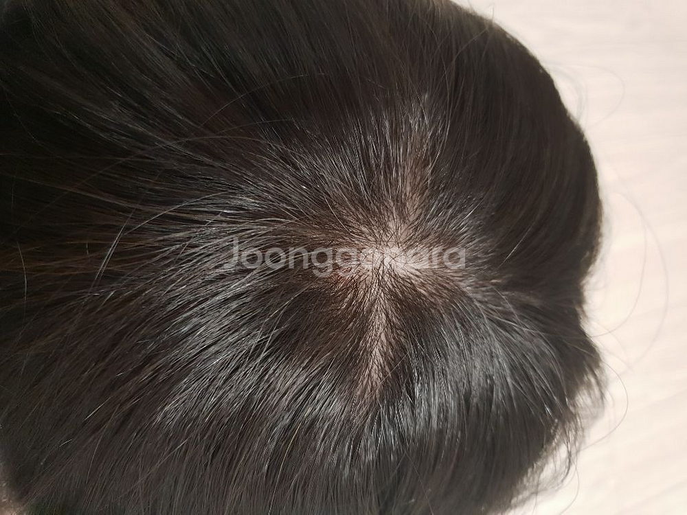 거의새것) 100%인모 가발 (항암가발)--3