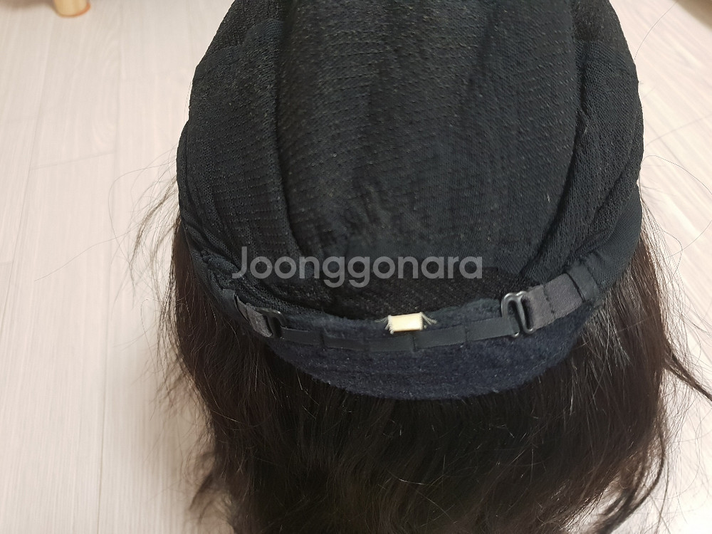 거의새것) 100%인모 가발 (항암가발)--6