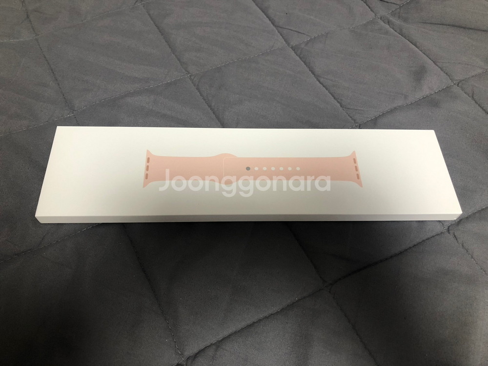 애플워치 정품 스트랩 40mm 핑크샌드--0