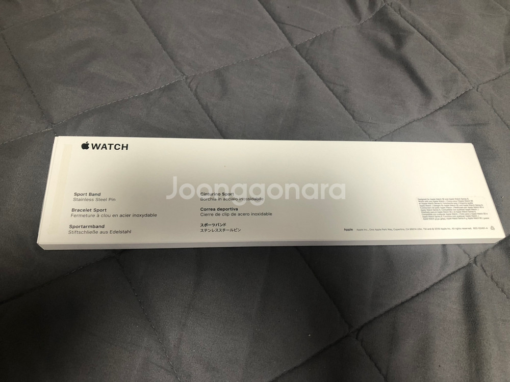 애플워치 정품 스트랩 40mm 핑크샌드--3