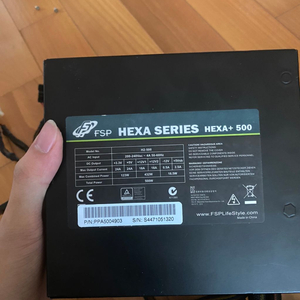 fsp hexa+ 500w 파워 팔아요