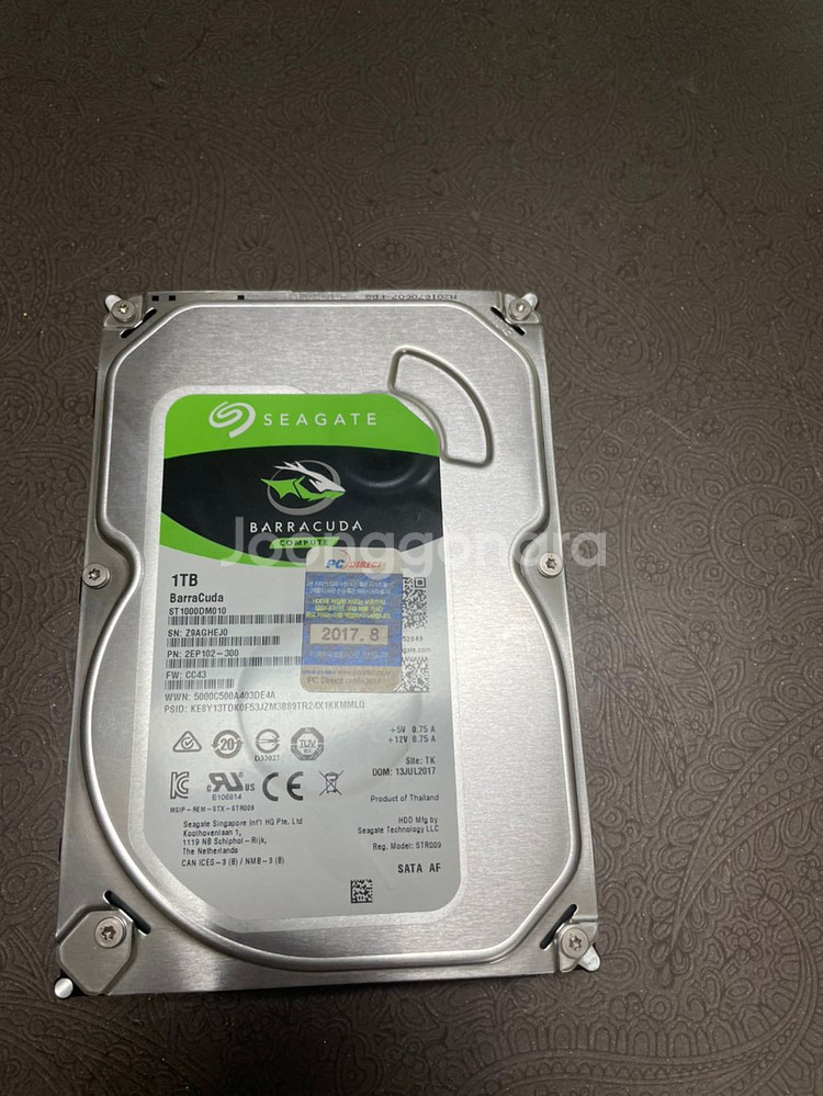 씨게이트 hdd 1 TB--0