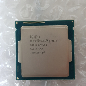 cpu i5 4670 팝니다