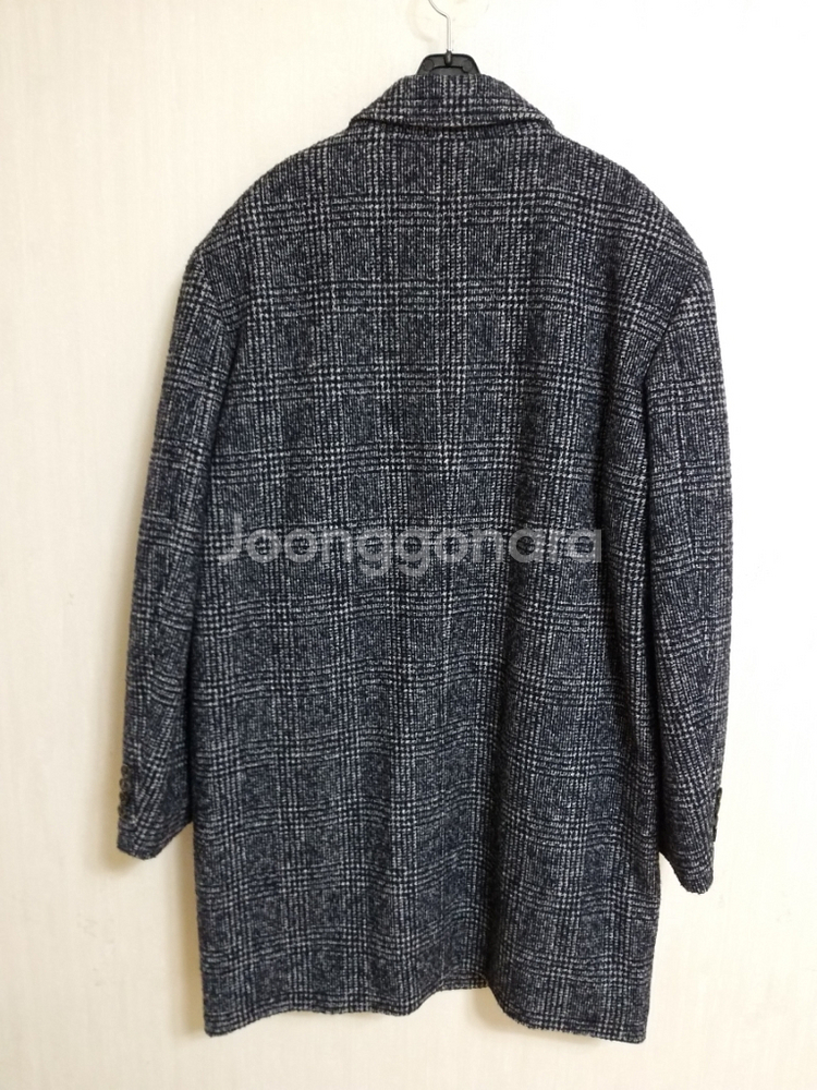 남성 마인드브릿지 모직 하프코트 (105)--9