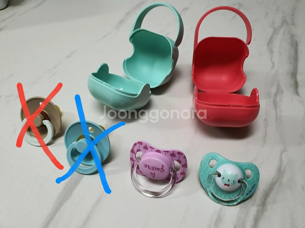 [새상품]스와비넥스 빕스 노리개 쪽쪽이 케이스 클립 체--1