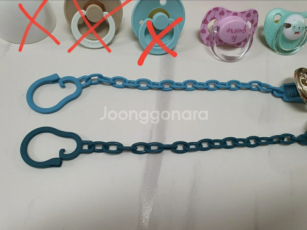 [새상품]스와비넥스 빕스 노리개 쪽쪽이 케이스 클립 체--3