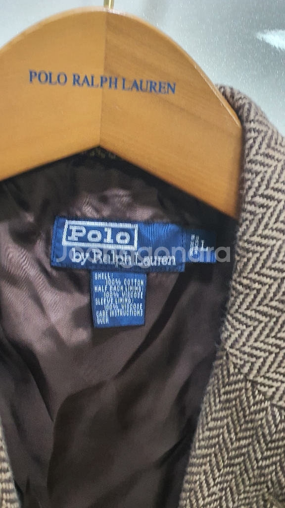 폴로/헤링본자켓/L--1