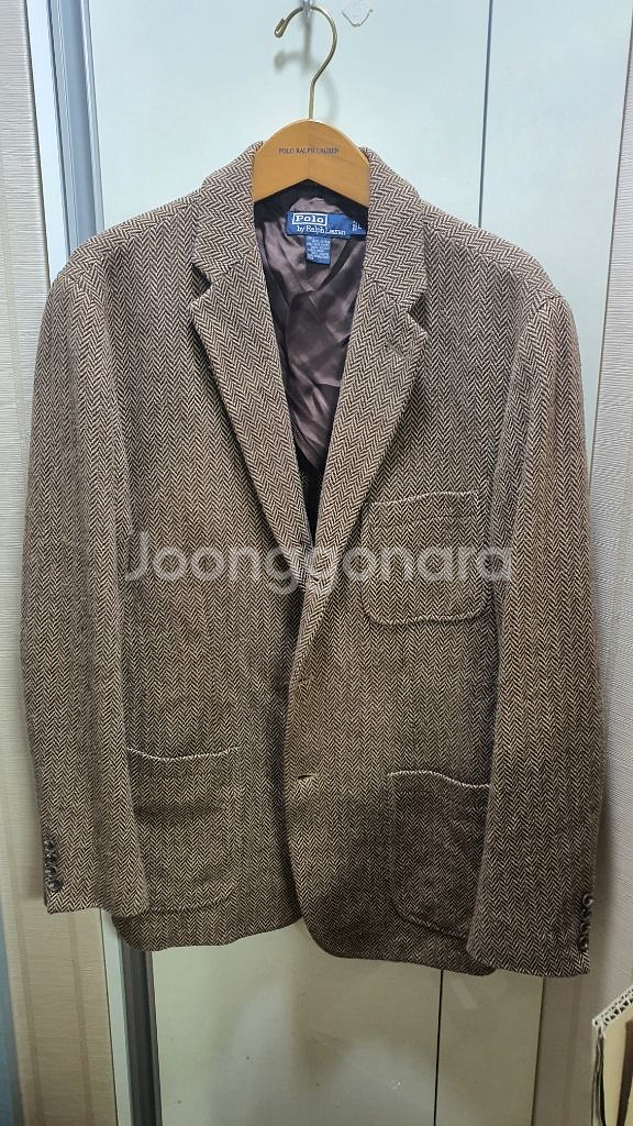 폴로/헤링본자켓/L--4