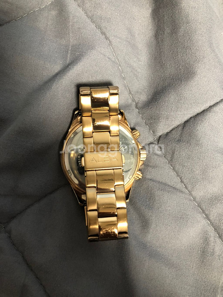 세이코 알바 메탈시계--2