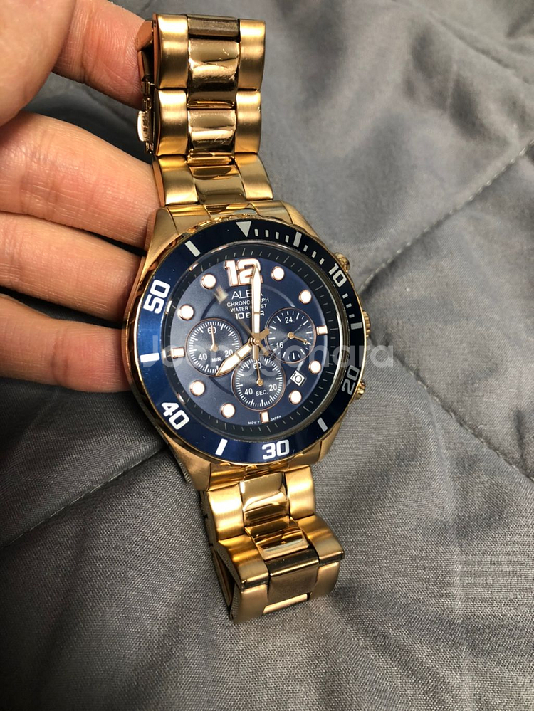 세이코 알바 메탈시계--6