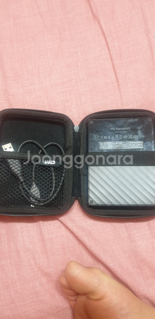 wd외장하드 2테라--1