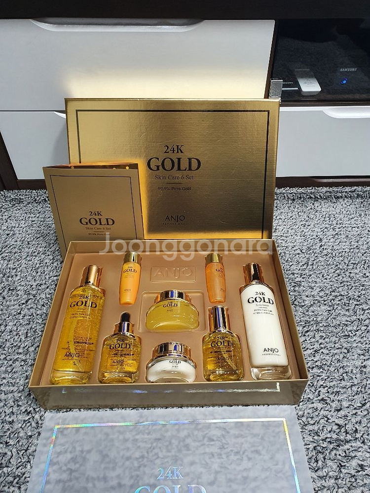 24K골드 스킨케어6종세트(새상품)--0