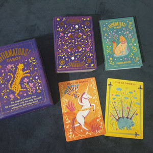 낙낙 어퍼머터 긍정론자 타로카드