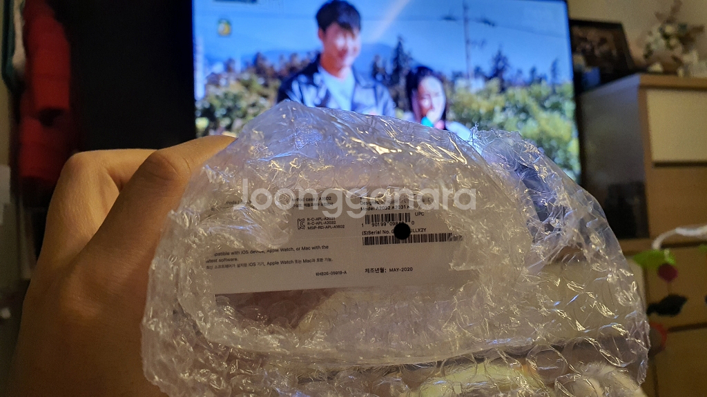 에어팟2세대20년4월제조국내유통정품 서울강동구15만--2