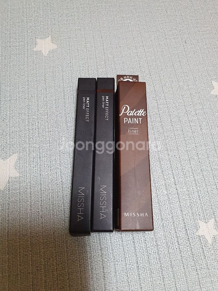 미샤 매트이펙트펜 + 팔레트페인트 아이라이너 총3개일괄--0