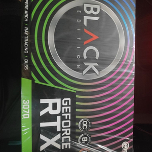 RTX 3070 블랙에디션 팝니다