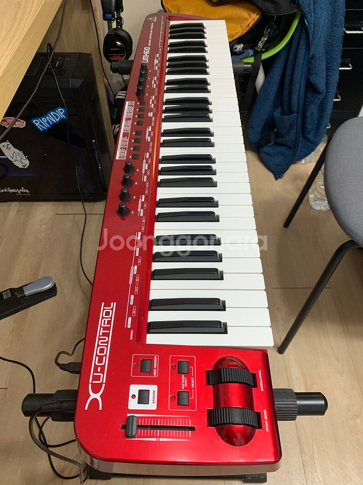 베링거 Behringer UMX 610 마스터키보드--3