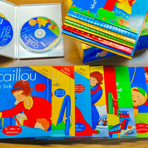 Caillou 까이유 영어책 17권+CD