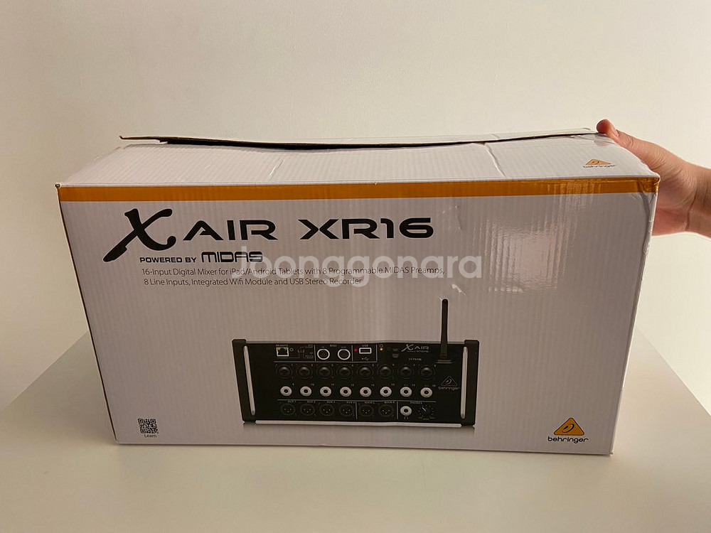 음향콘솔 XR16 미개봉 상품 판매합니다!--1