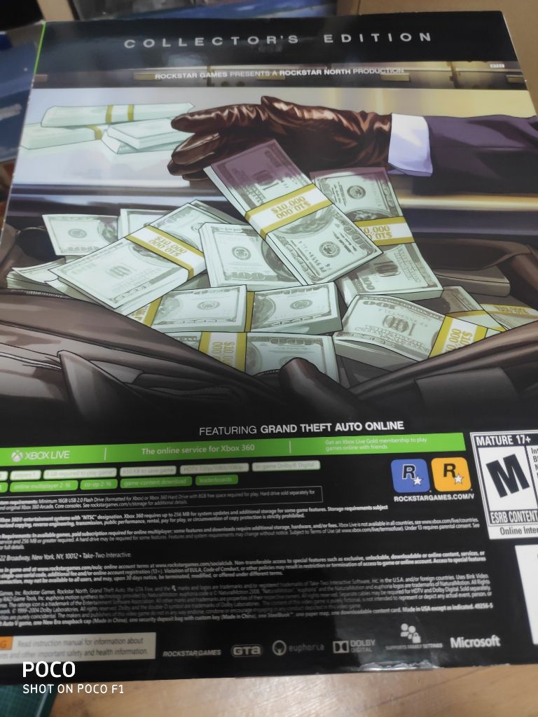 엑박 GTA5 지티에이5 컬렉터즈 에디션 | 중고나라 - 안심되는 중고거래