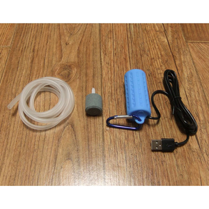 USB 휴대용 기포기 세트 /어항/낚시/ G-226
