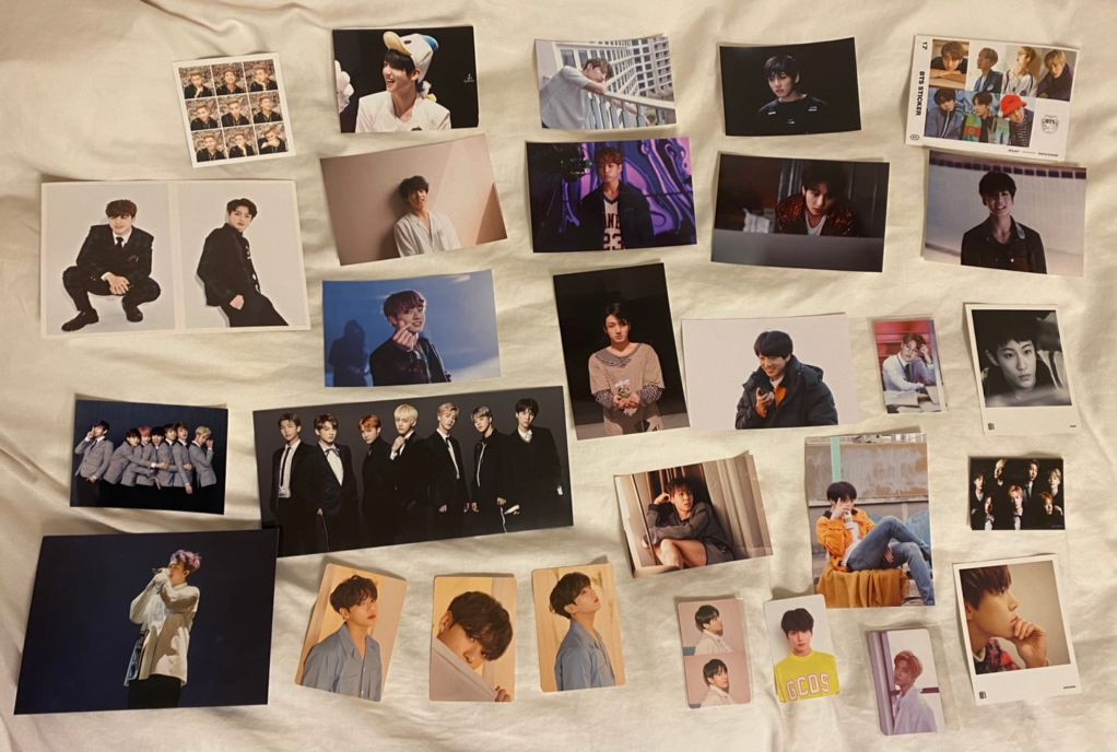 방탄소년단 포토카드--1