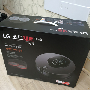 lg코드제로 물걸레 로봇청소기 m970i 미개봉새상품