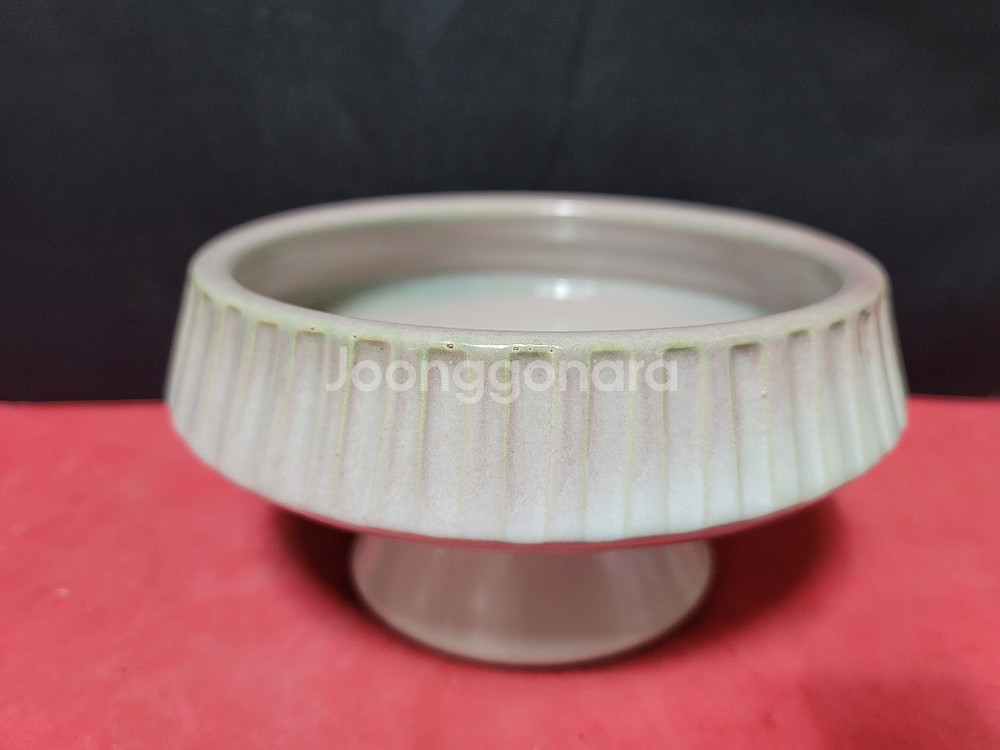 조평도예 조경수 명장 백자 수반--2