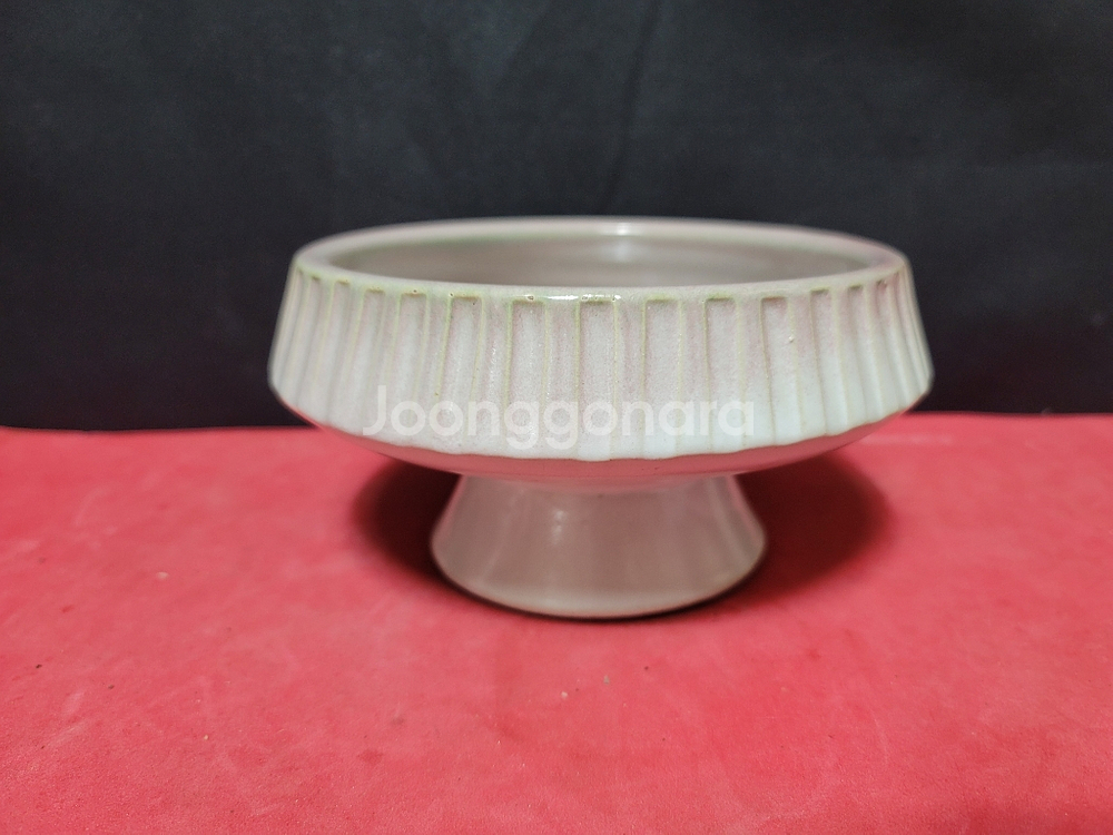 조평도예 조경수 명장 백자 수반--3